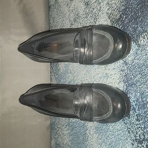 J Crew Loafer Look Platform Heels - Sz 9.5 / 9.5M